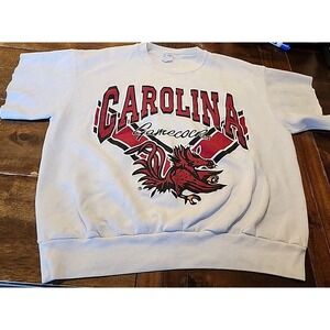College Togs Rah-Rah Sales Carolina Gamecocks Vtg Sweatshirt Sweater USA Retro
